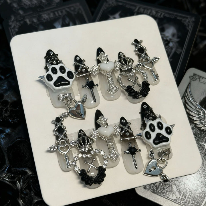 Gothic Charm Nail Art Set