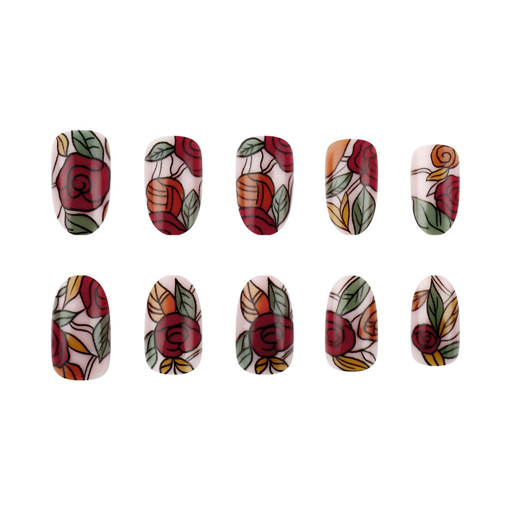 Floral Design Nail Art Set Kalsten