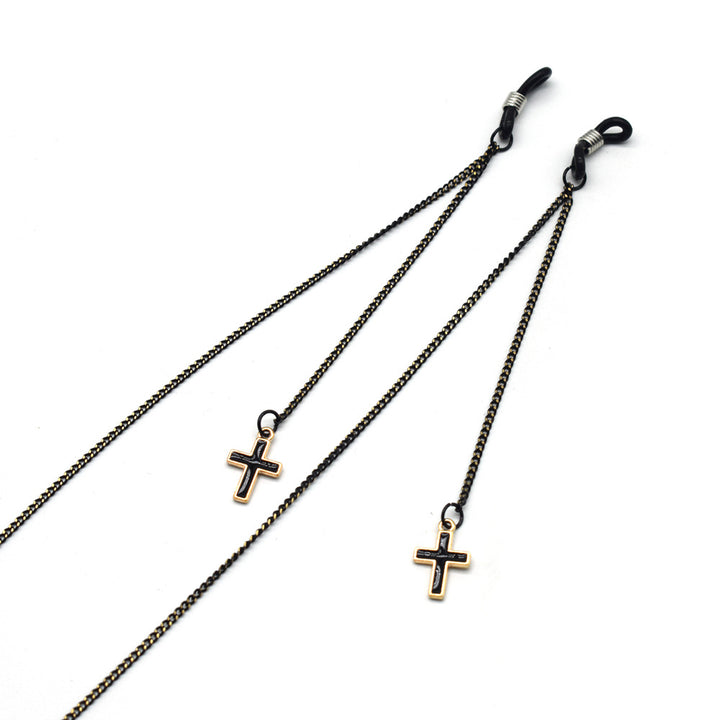 Heart-Embellished Eyewear Holder Chain Kalsten