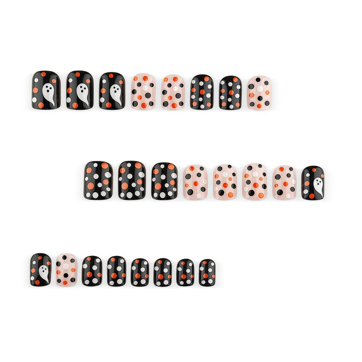 Artificial nails with festive ghost pattern Kalsten