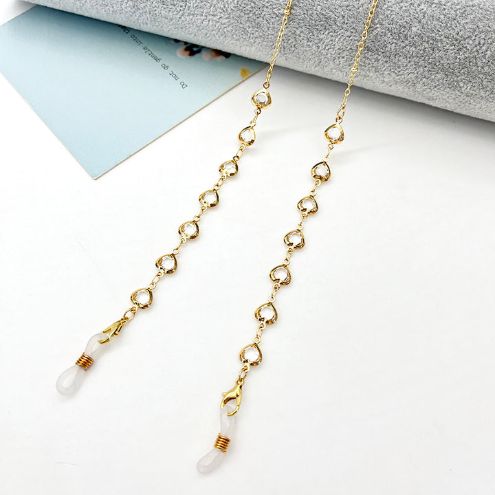 Heart-Shaped Eyewear Chain Kalsten