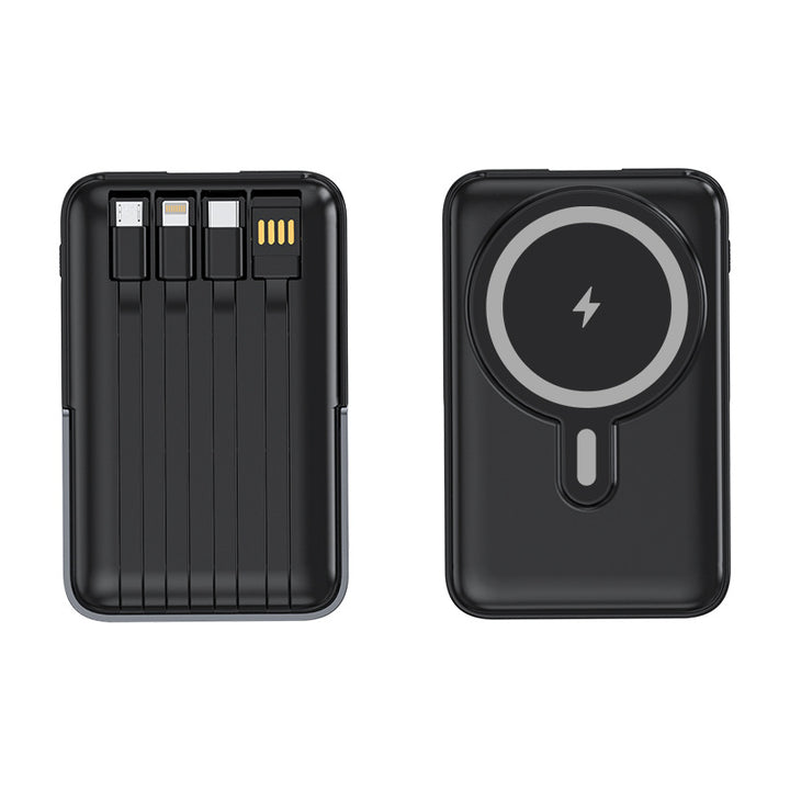 Portable power bank with multifunctional charging cables Kalsten