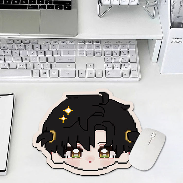 Pixel Art Character Mouse Pad