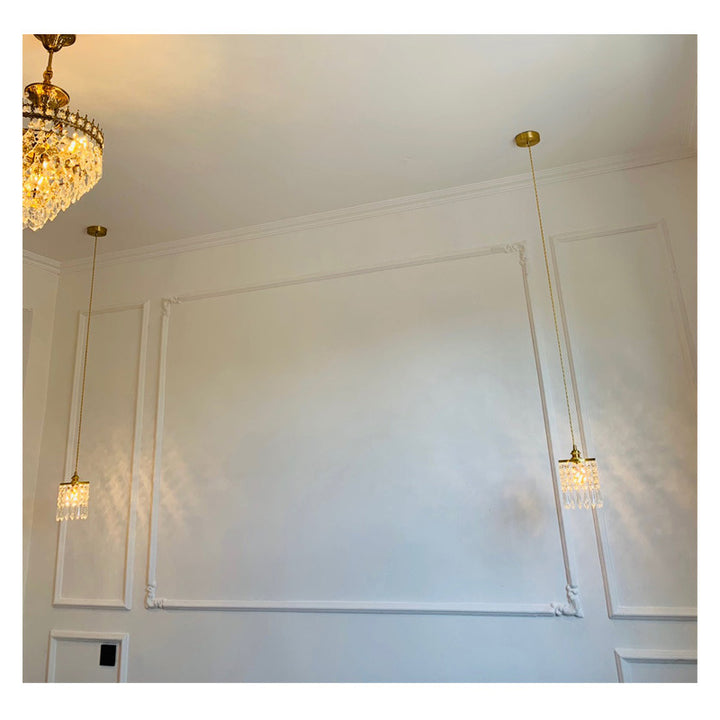 Crystal Pendant Lighting Fixture