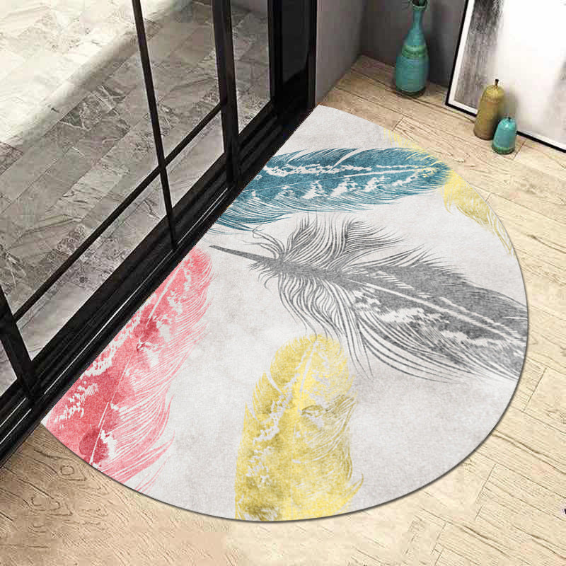 Geometric Patterned Entryway Mat