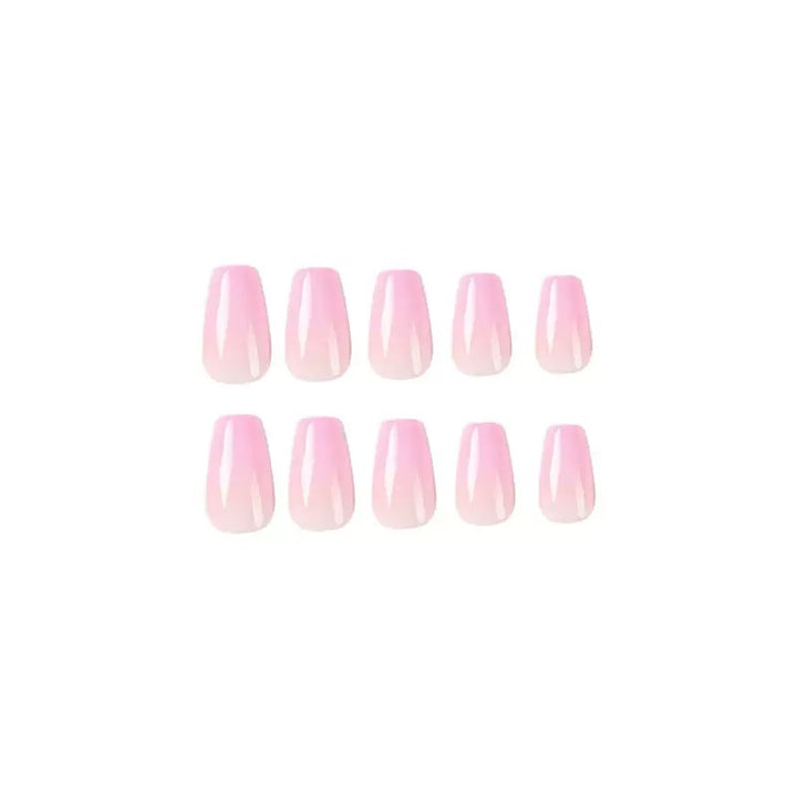 Artificial nail set with elegant gradient and modern design Kalsten