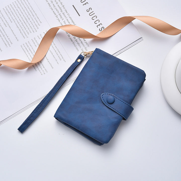 Compact Faux Leather Clutch Wallet Kalsten