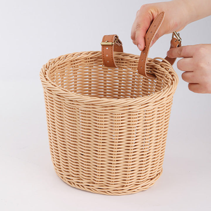 Vintage Woven Storage Basket Kalsten
