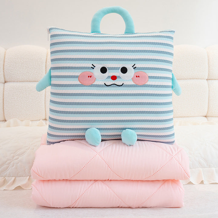 Cuddle pillow with lovable animal motif Kalsten