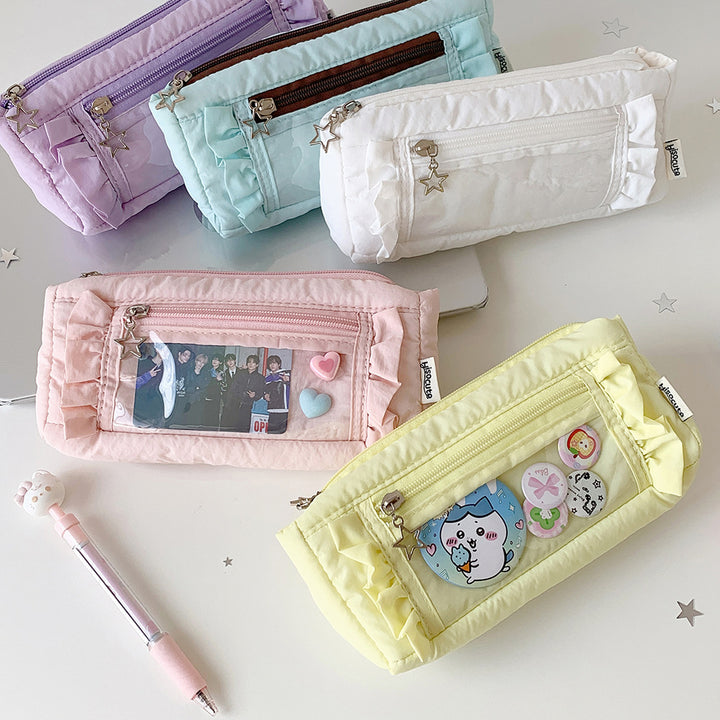 Chic Quilted Pencil Case Kalsten