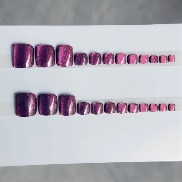 Iridescent Press-On Nail Collection Kalsten