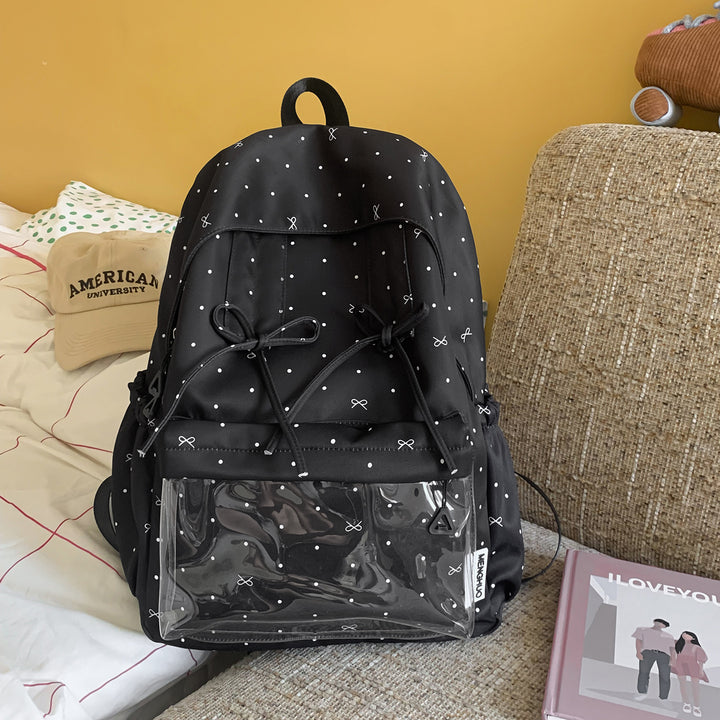Playful Lightweight Printed Backpack Kalsten