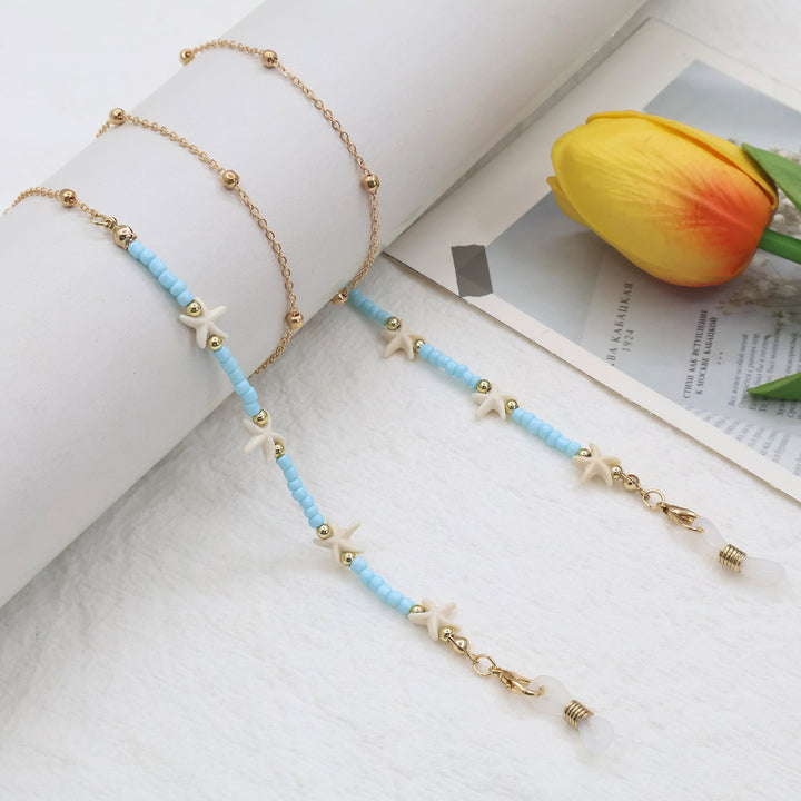 Beach-Inspired Beaded Eyewear Chain Kalsten
