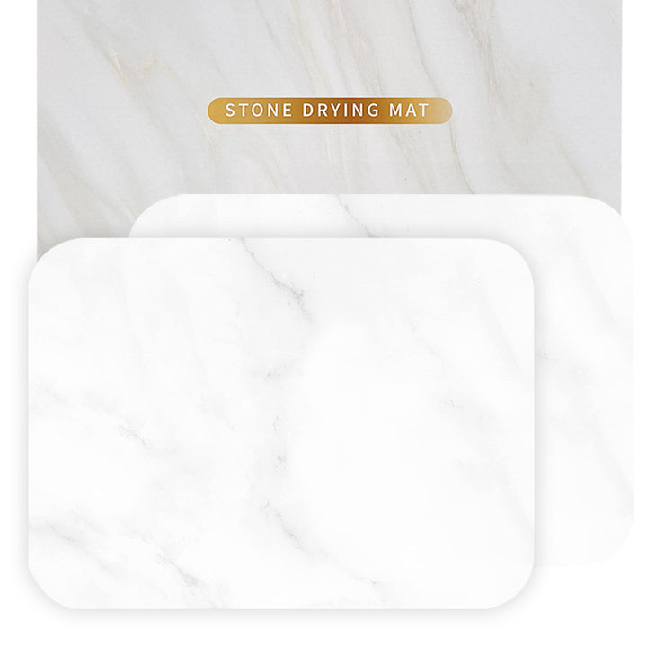 Luxury Marble Design Drying Mat