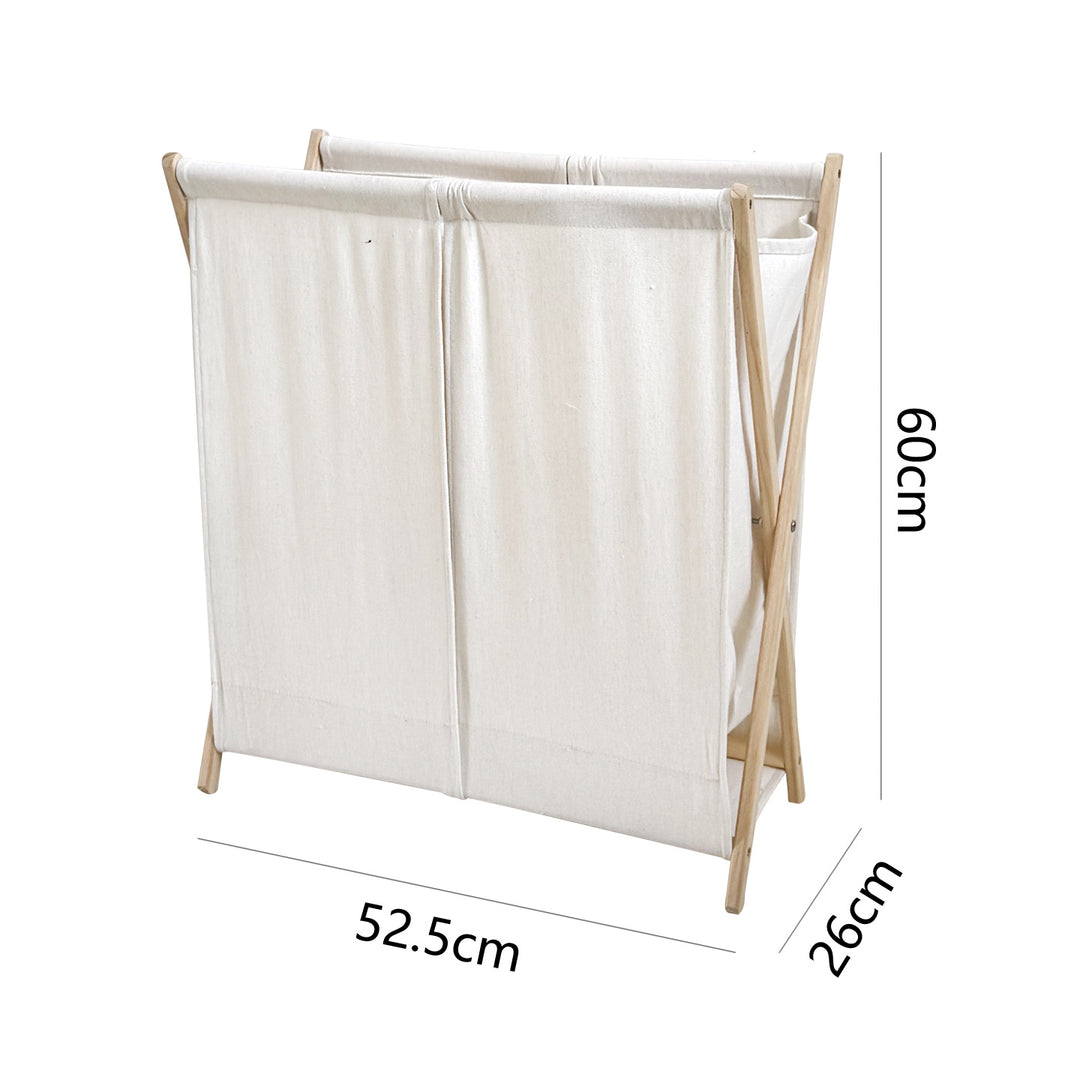 Modern laundry basket with folding frame Kalsten