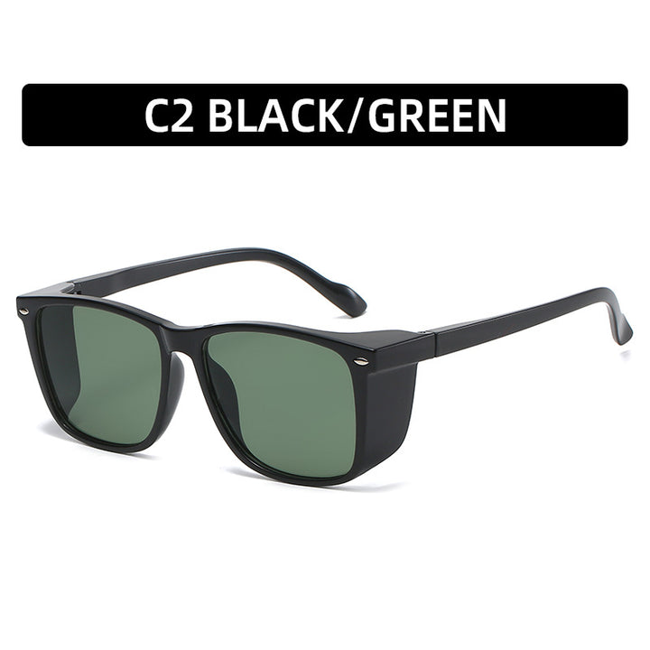 Retro Square Frame Sunglasses