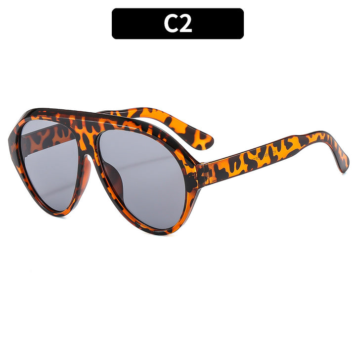 Elegant Look Stylish Oversized Cat-Eye Sunglasses
