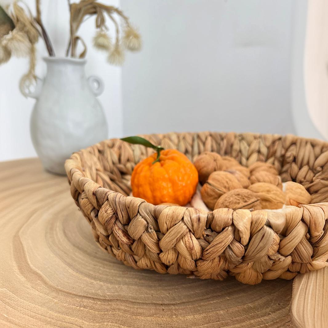 Round Woven Storage Tray Kalsten