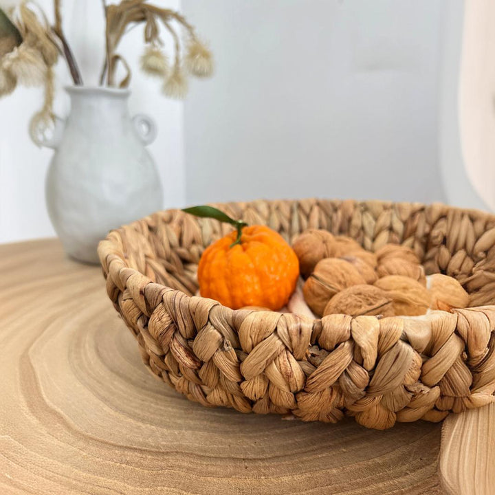 Round Woven Storage Tray Kalsten
