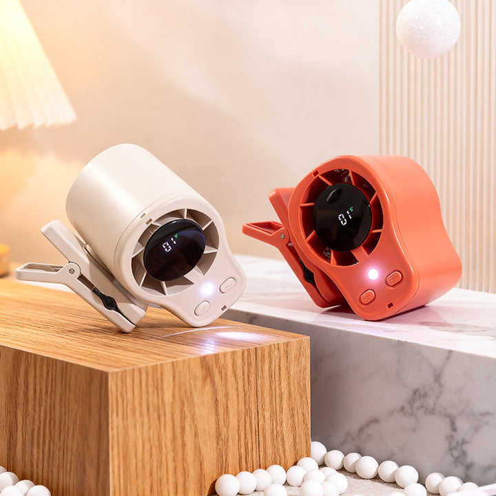 Women's Portable USB Mini Fan with Folding Clip Kalsten
