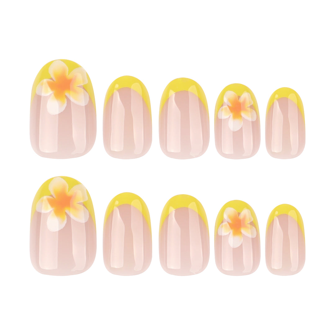 Artificial Nail Art with Blooming Design Kalsten