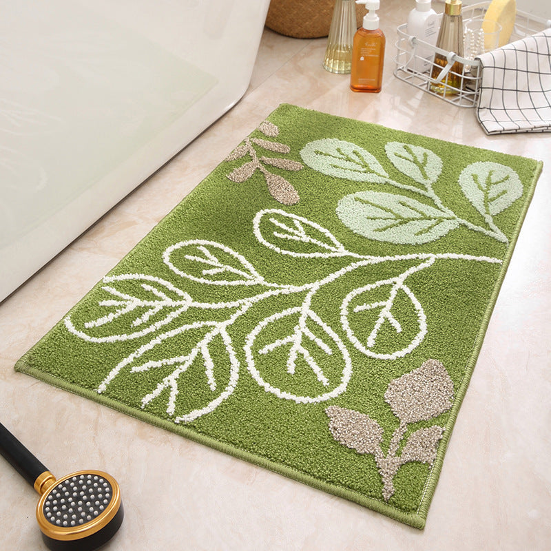 Plush Cat Theme Bath Mat