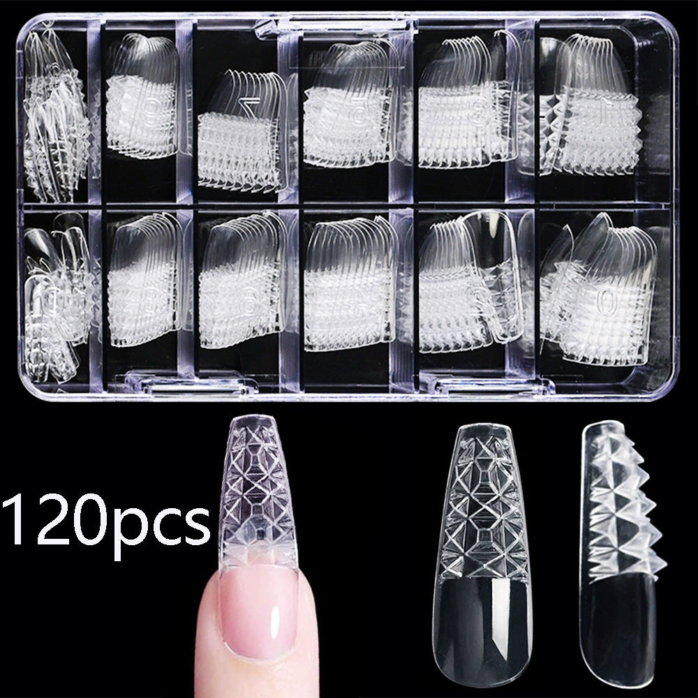 Premium Clear Nail Extension Tips Kalsten