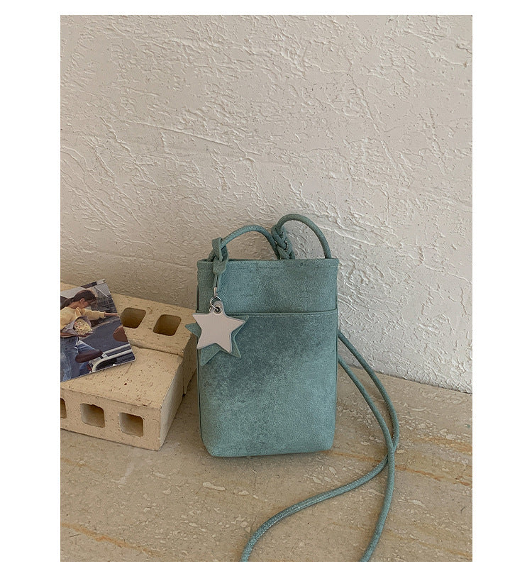 Fashionable shoulder bag with braided shoulder strap Kalsten