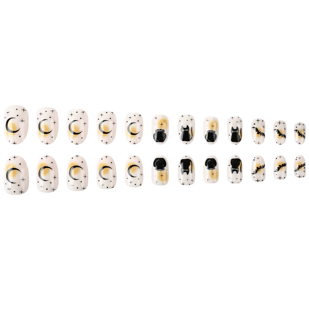 Halloween-Themed Nail Art Design Kalsten