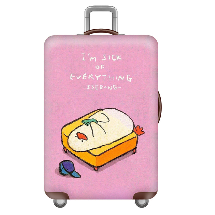 Women’s Hardshell Luggage with Creative Cartoon Design Kalsten