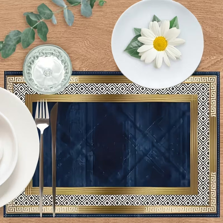 Floral Plant-Themed Table Mat