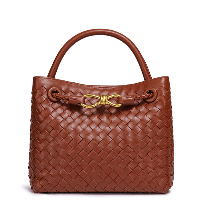 Elegant Braided Tote Bag Kalsten