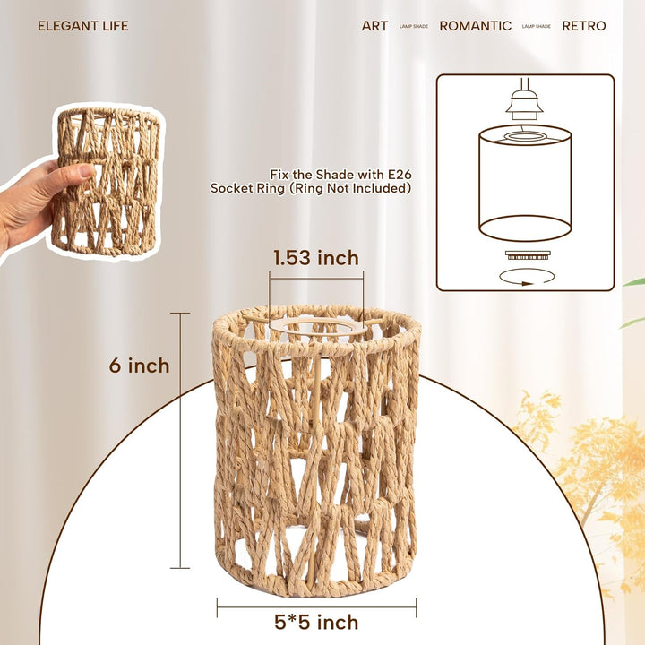 Decorative lampshade with modern design Kalsten