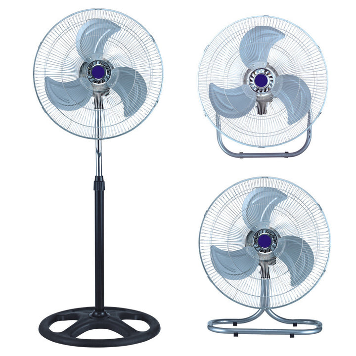 Unisex Stand Fan with flexible height adjustment and quiet operating modes Kalsten