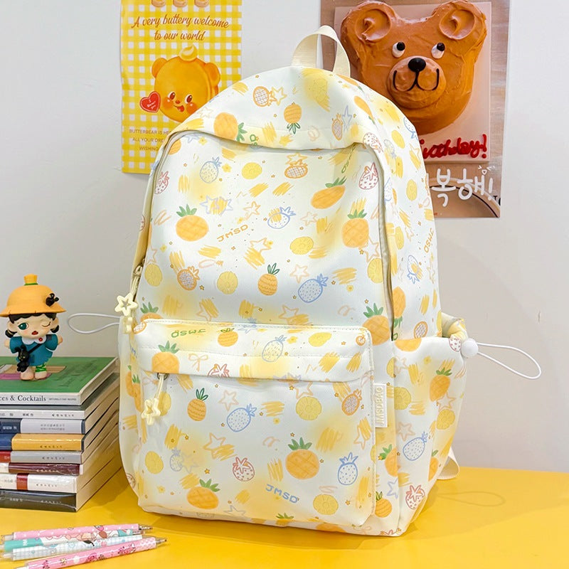 Fun Pineapple-Themed School Backpack Kalsten