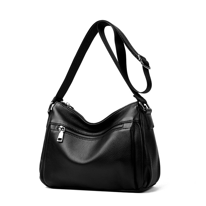 Textured Leather Crossbody Bag Kalsten