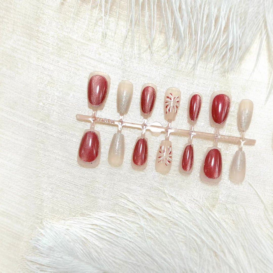 Artificial nails with glamorous accents Kalsten