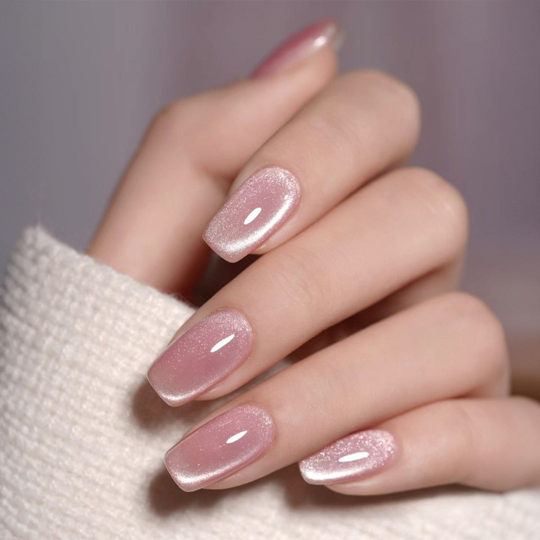 Glossy Gel Press-On Nail Set Kalsten