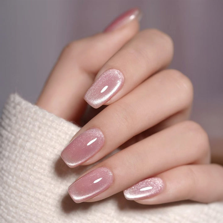 Glossy Gel Press-On Nail Set Kalsten