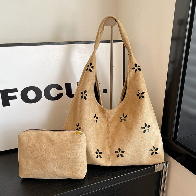 Floral Embroidered Tote Bag Kalsten