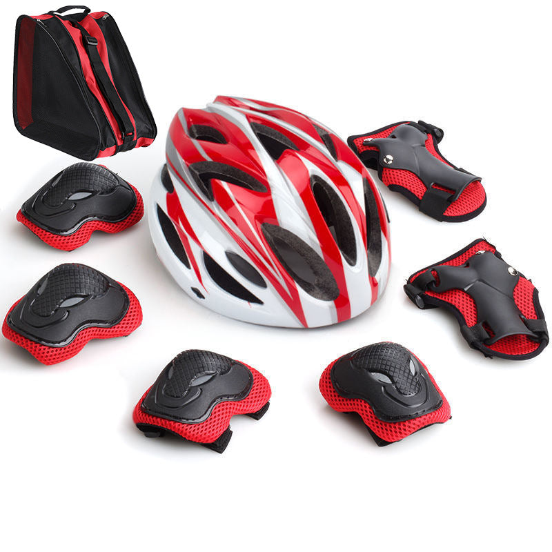 Safety Helmet and Protective Gear Set Kalsten