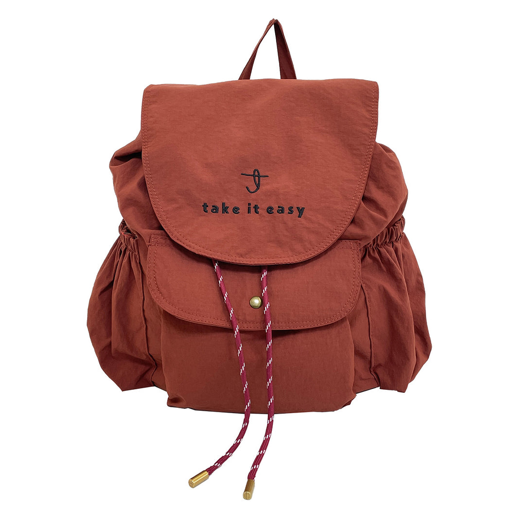 Relaxed Fit Drawstring Backpack