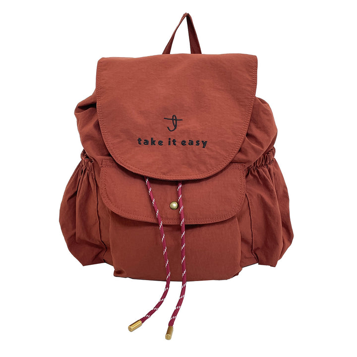 Relaxed Fit Drawstring Backpack