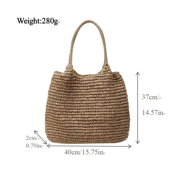 Bag Made of Natural Weave Kalsten