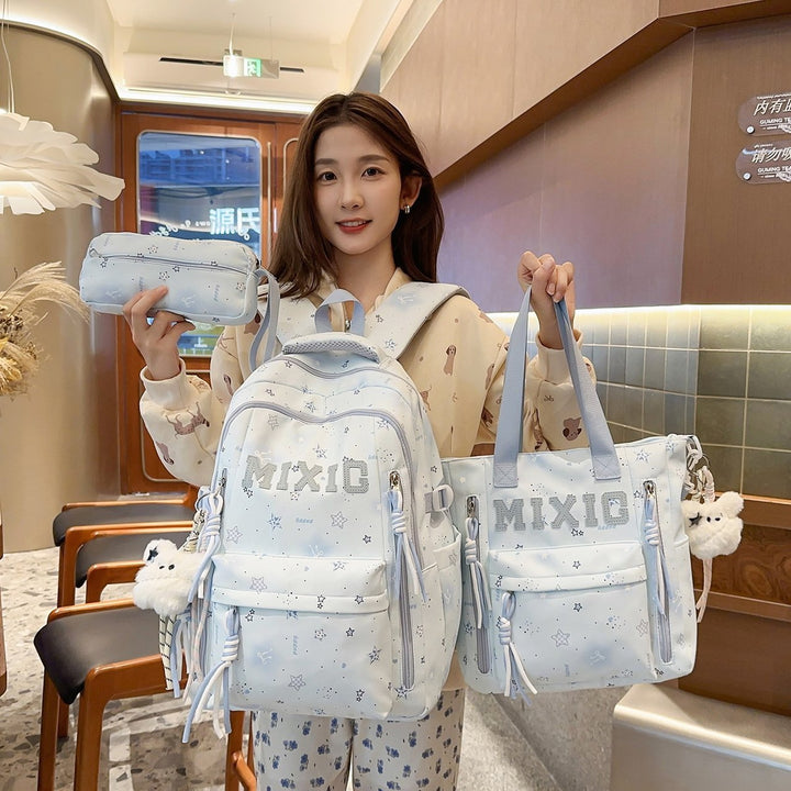 Trendy Illustrated Graphic Backpack Kalsten