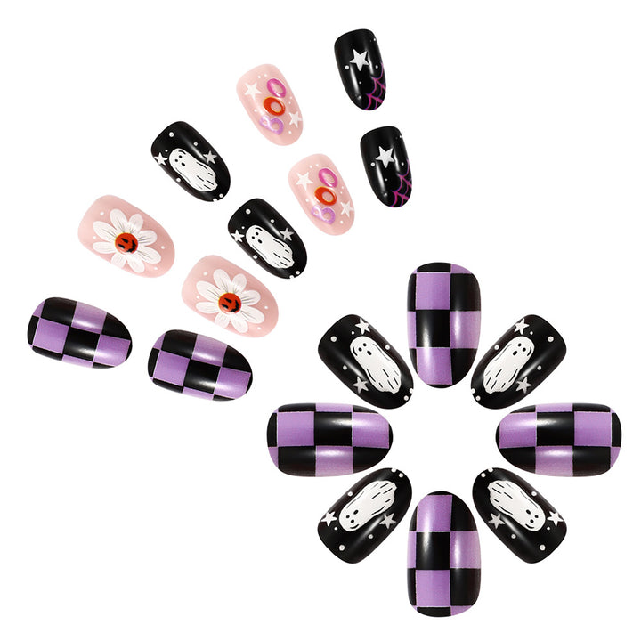 Artistic Halloween-Themed Press-On Nails Kalsten 1787543008