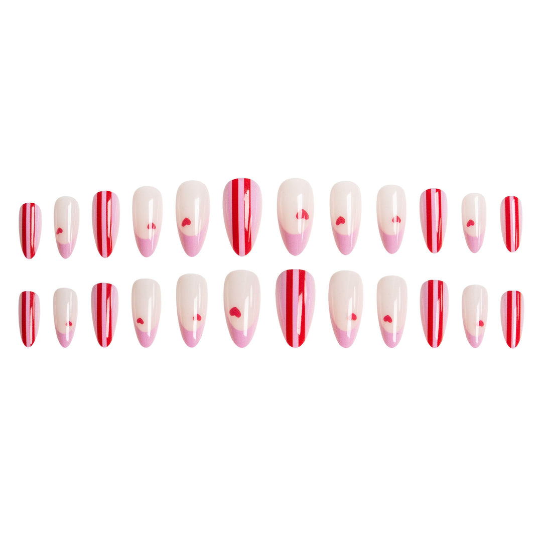 Creative Striped Nail Art