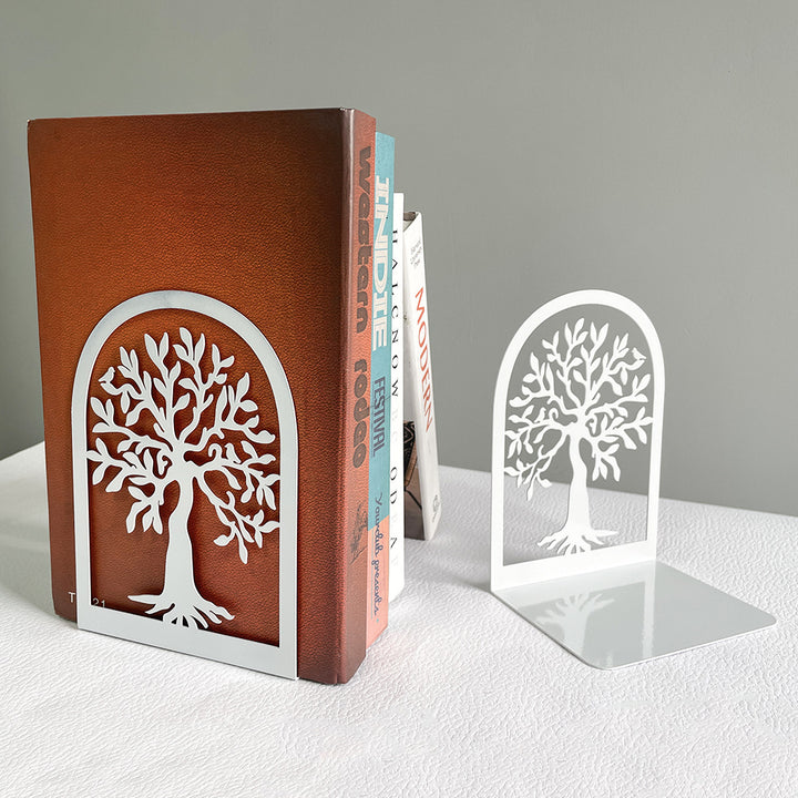 Artistic Tree-Inspired Bookends