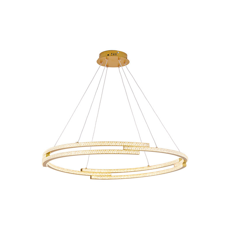 Modern Minimalist Ring Chandelier