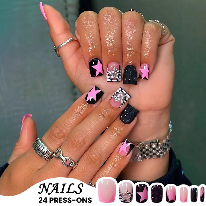 Glamorous Press-On Nail Art Kalsten
